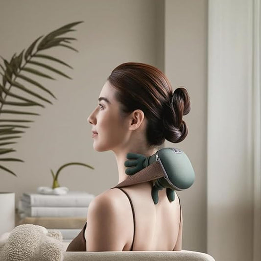 Portable, Bionic Heated Neck and Back Massager