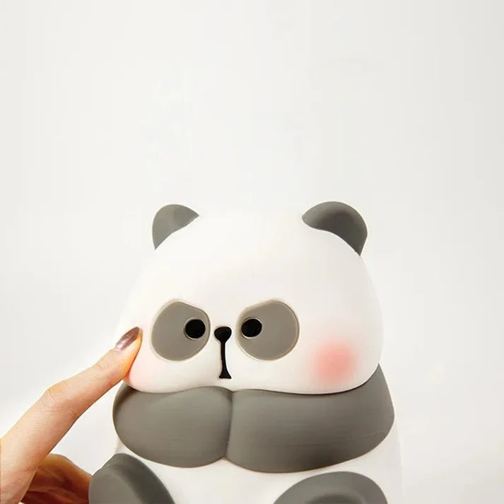 Creative Fashion Panda-shaped Lamp Silicone Night Light Home Decor